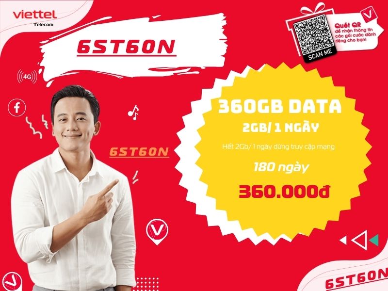 Gói 6ST60N Viettel