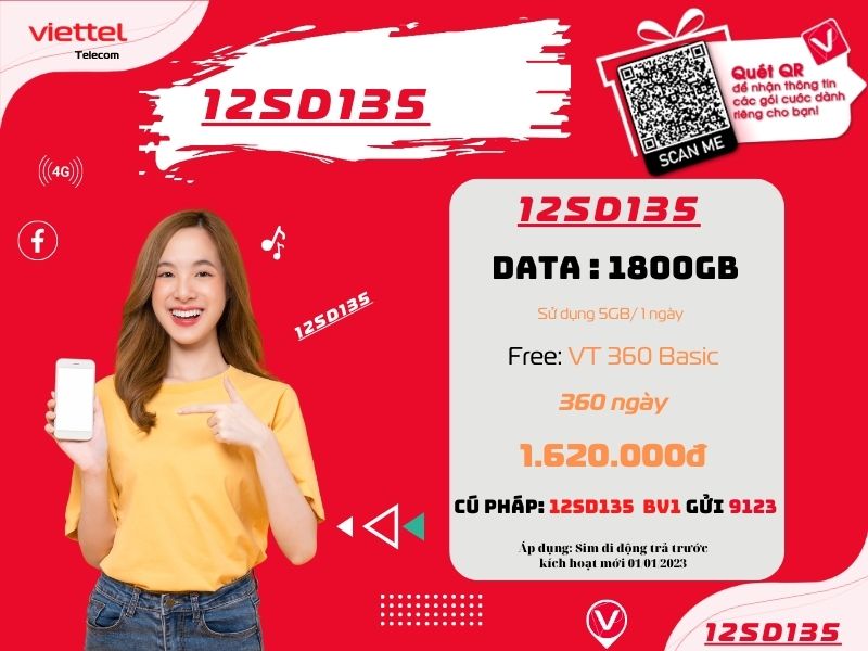 Gói 12SD135 của Viettel