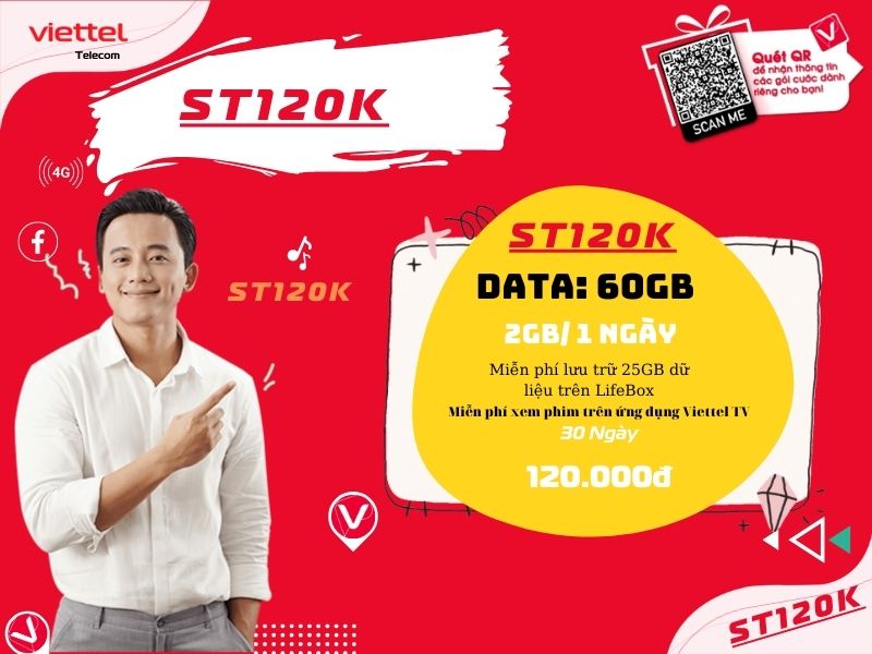 Gói ST120K Viettel