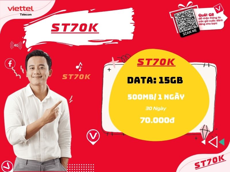 Gói ST70K Viettel