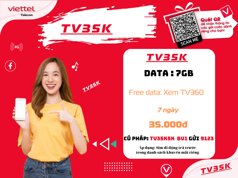 Gói TV35K Viettel