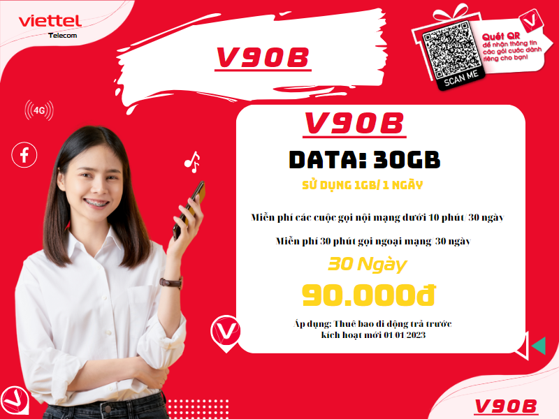 Gói V90B Viettel